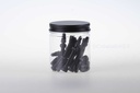 Válvulas Tubeless AHOOH ALU presta 46mm Aluminio, negro (Bote 12x + 6x Extractor obús )