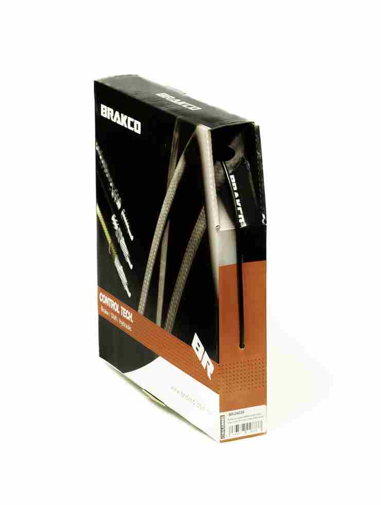 Funda de cambio BRAKCO SP lineal, negra (caja 30 m con rueda antienredos)