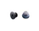 Tornillo tapón de purga-sangrado 11 mm M7x0,75 mm BRAKCO con tórica para Shimano Carretera (2x)