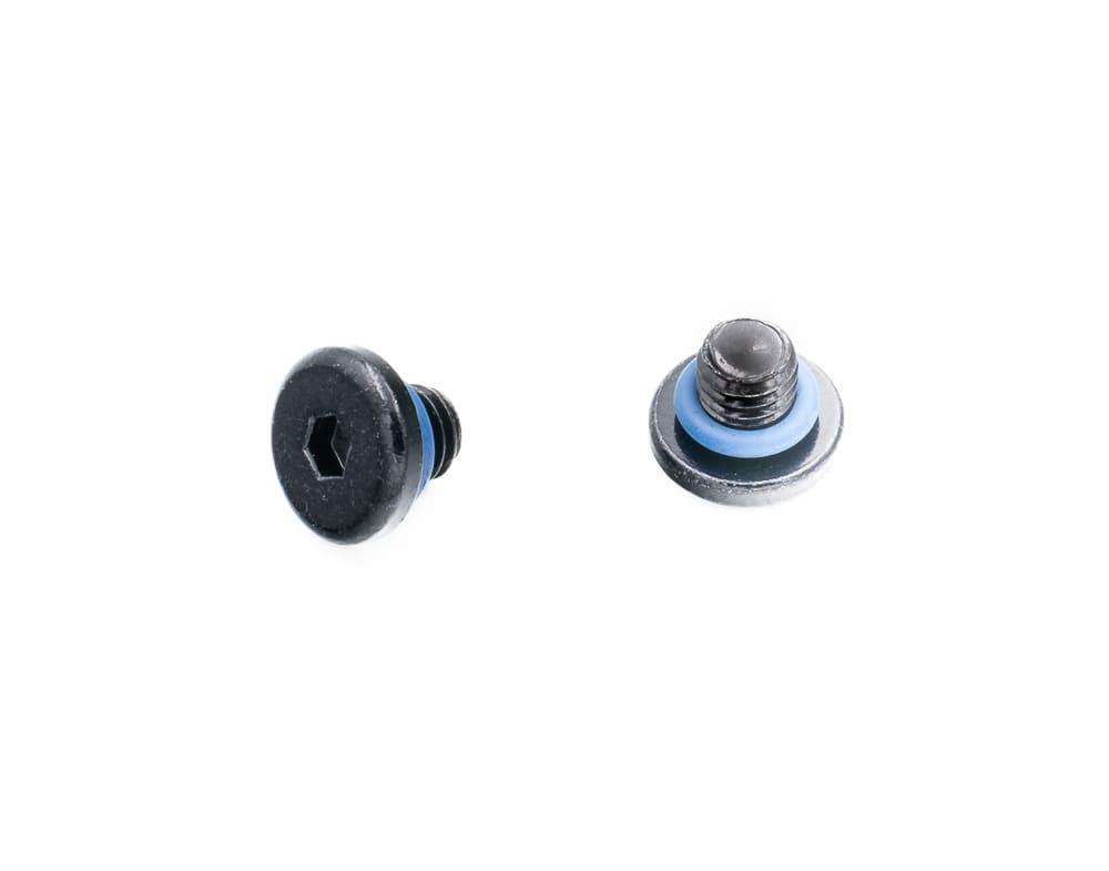 Tornillo tapón de purga-sangrado 9.5 mm M5x0,8 mm BRAKCO con tórica para Shimano (2x)