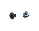 Tornillo tapón de purga-sangrado 9.5 mm M5x0,8 mm BRAKCO con tórica para Shimano (2x)