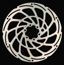 Disco de Freno BRAKCO XSC 180 mm, 6T, Reforzado eBike, 2 mm grueso, alojamiento imán