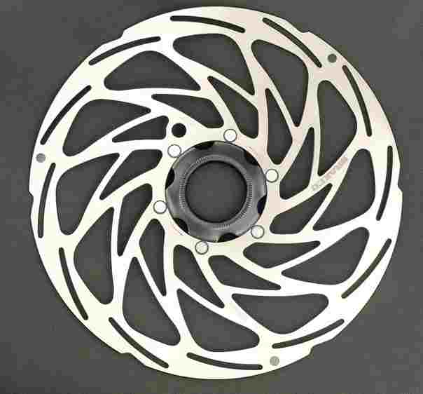 Disco de Freno BRAKCO 1SS+ 220 mm,  Center Lock, 2 mm, Agujero Imán, Disco en acero inox, 314 g