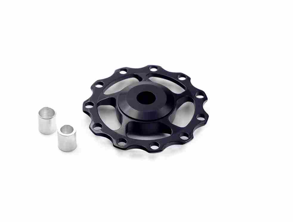 _ Roldana Polea de Cambio AHOOH 11 Dientes 12v, Aluminio CNC, Rodamiento, casquillos 4mm/5mm, 9.1 g