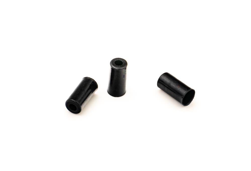 Tope de funda de freno Ø5 mm BRAKCO, latón, Negro (10x)