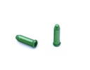 Terminal de cable freno/cambio 1,6 mm BRAKCO, Alumino, Verde (10x)