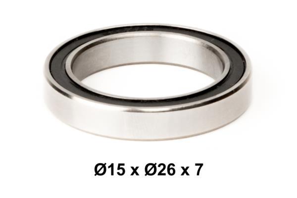Rodamiento Elvedes sellado 15267 2RS 15 x 26 x 7