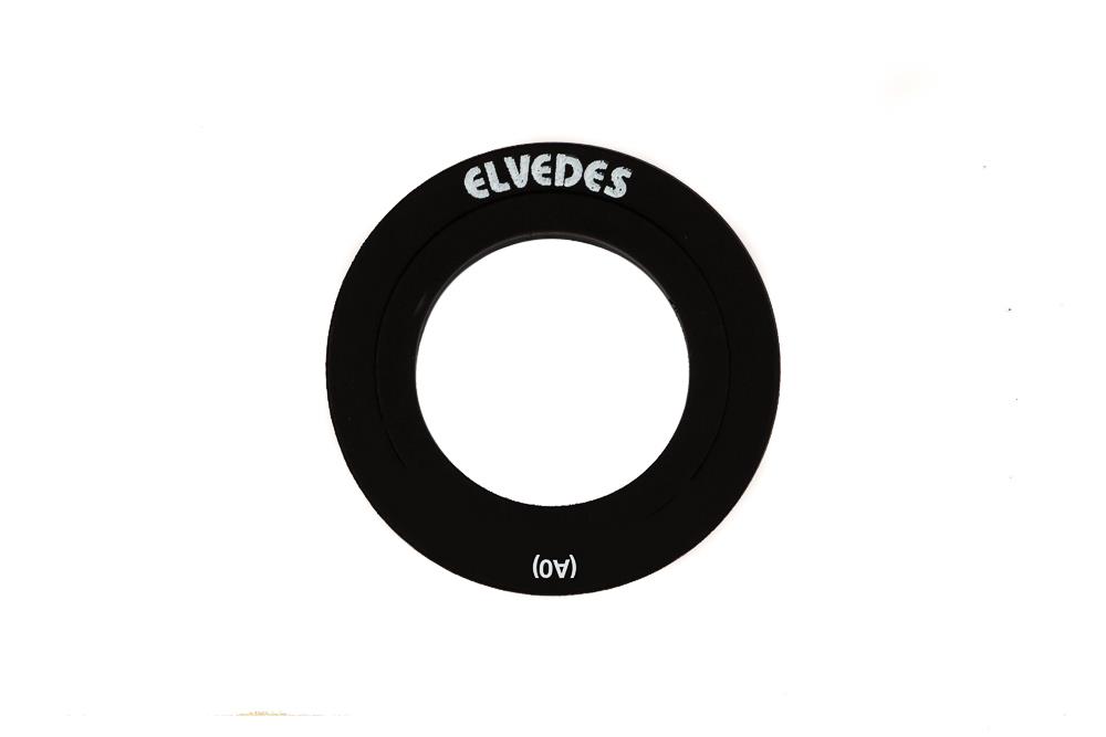 Tapas de Rodamiento Pedalier Elvedes 40mm sin borde Shimano (encaja en Trek) TYPE A0 (2 Ud.)