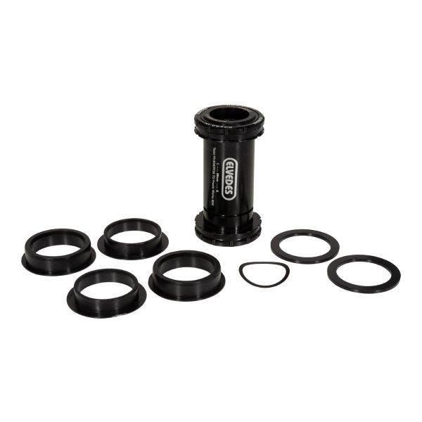 Pedalier Elvedes twist fit BB30/PF30 Praxis Ø46/42mm 68mm Ø28-30mm Road/MTB