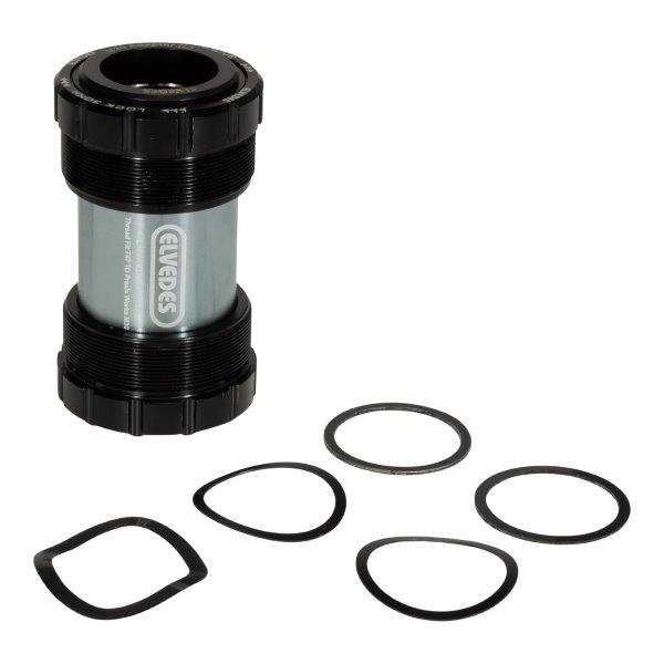 Pedalier Elvedes thread fit, roscado, T47 68mm Ø28-30mm Praxis