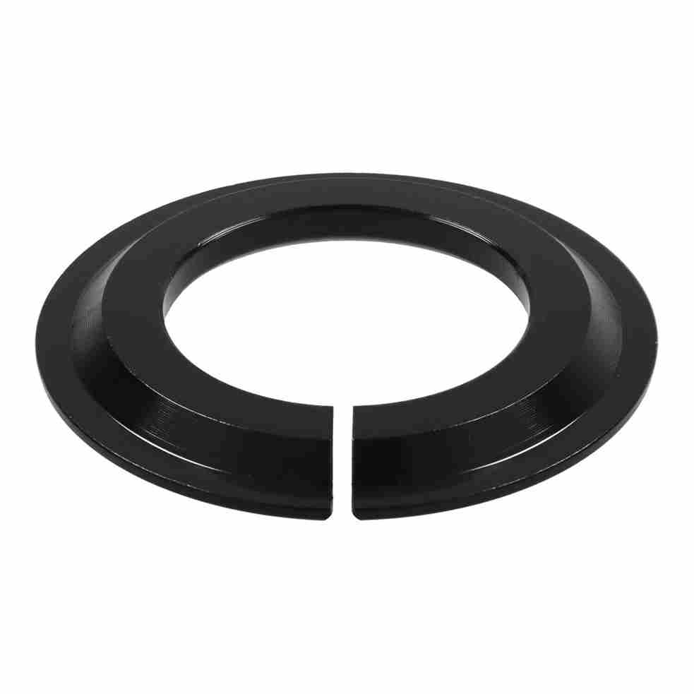 Pista inferiror de dirección, Cono de horquilla Elvedes 1 1/8" a 1 1/2" 45° Ø 30mm, negro