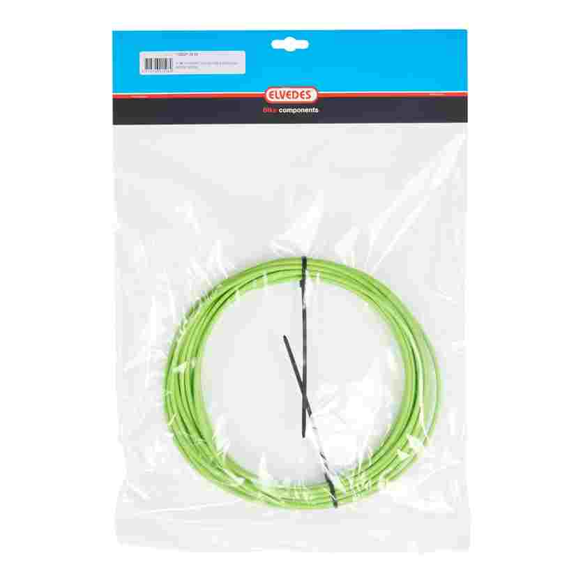 Funda de Cable de Cambio Elvedes Ø4.2mm con liner interno, Verde (rollo 10m ) *OFERTA