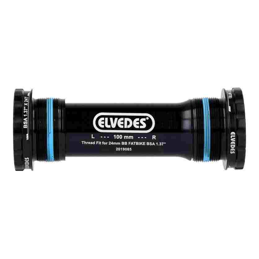 Pedalier Elvedes BSA Fatbike 100mm Ø24mm (bajo pedido)
