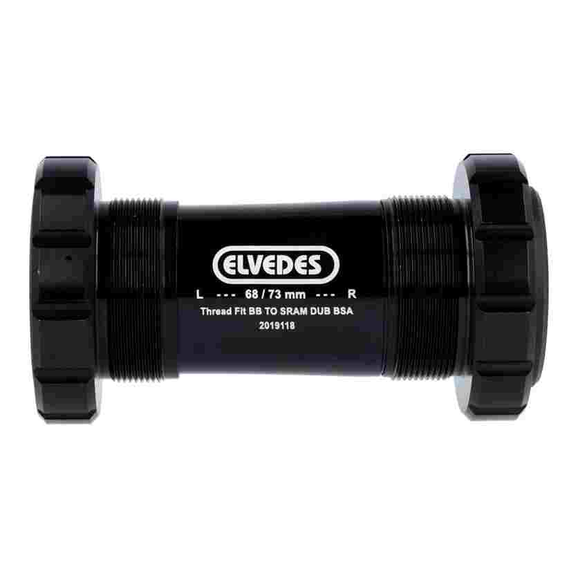Pedalier Elvedes thread fit, rosca  BSA 68-73mm Ø29mm Sram DUB