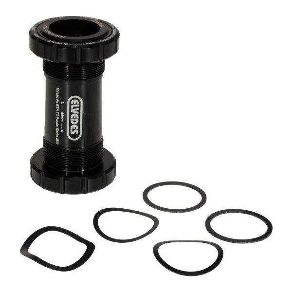 Pedalier Elvedes thread fit, roscado, BSA 68mm Ø28-30mm Praxis