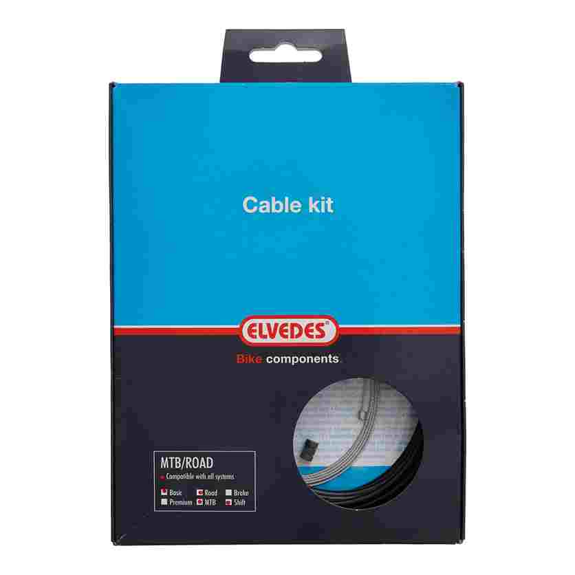 KIT Cable de Cambio Elvedes 4.2mm, negro