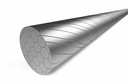Cable de Cambio Elvedes Ø1,1mm 4m 31 hebras Ultraliso baja fricción y flexible, Inox Ø4,5x4,5 (blist
