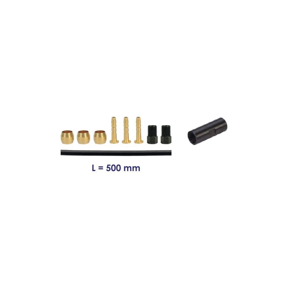 Elvedes KIT extensión/empalme hidráulico Shimano (Inserts SM-BH59+Olivas+Tornillos+0.5m Latiguill