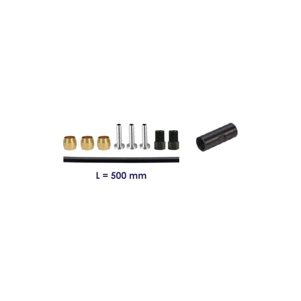 Elvedes KIT extensión/empalme hidráulico Shimano (Inserts SM-BH90+Olivas+Tornillos+0.5m Latiguill