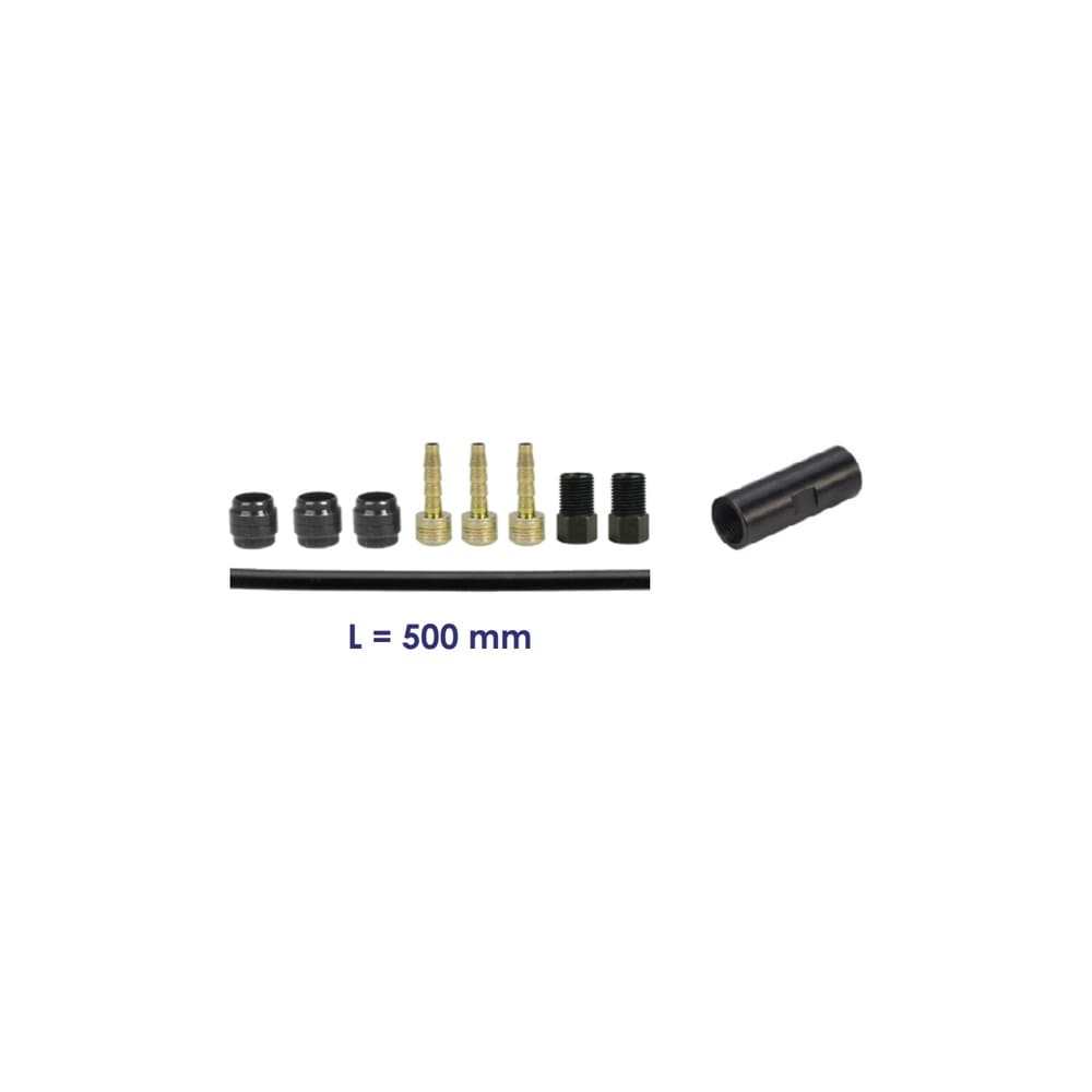 Elvedes KIT extensión/empalme hidráulico Magura (Inserts +Olivas+Tornillos+0.5m Latiguill)