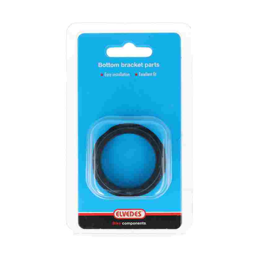 Espaciador Elvedes  Ø37,1 x Ø46 x 12mm y rebaje Ø40mm para pedalier Twist fit ref 2021065 derecho