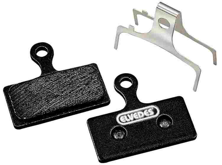 Pastilla de Freno Elvedes Disco eBike (Metallic Carbon, todas condiciones) SHIMANO XT, XTR 2011