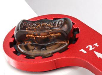 Llave de tapa de horquilla AHOOH, doble 12T/8T (XCR/XCT/XCM/RST, etc), Aluminio