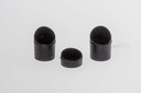 Tapones silicona para guardabarros trasero Xiaomi M365 ( 3 ud.negros)