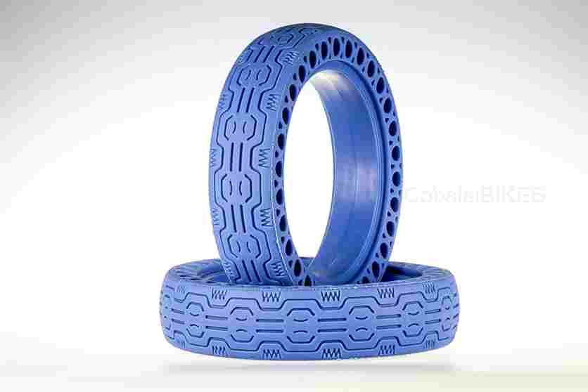 Neumático macizo Aspen Blue 8.5"x2" scooter XIAOMI M365 azul
