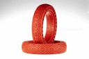 Neumático macizo Aspen Red 8.5"x2" scooter XIAOMI M365 rojo