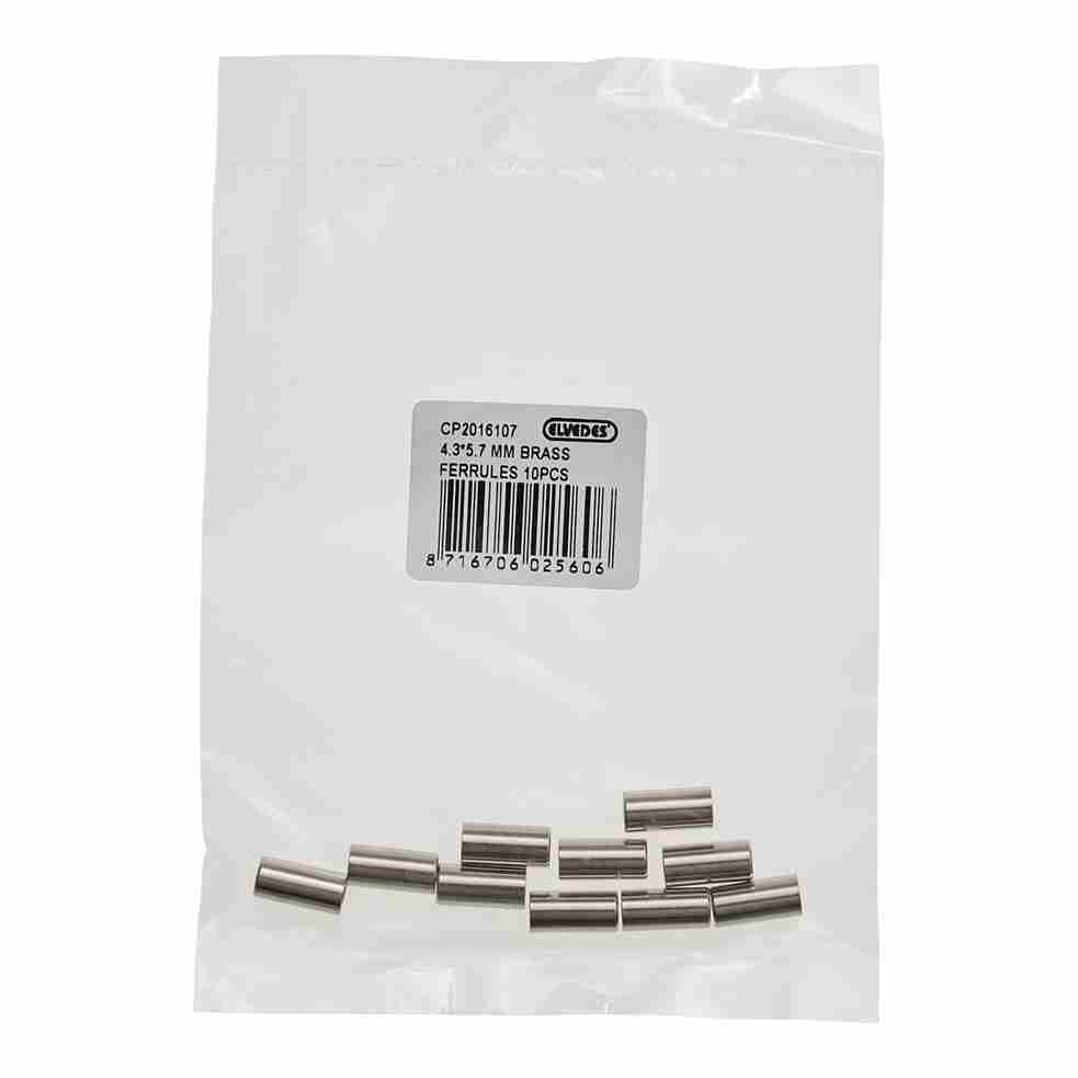 Tope de Funda Elvedes Ø4,3 - 5,7 mm latón (bolsa 10x)