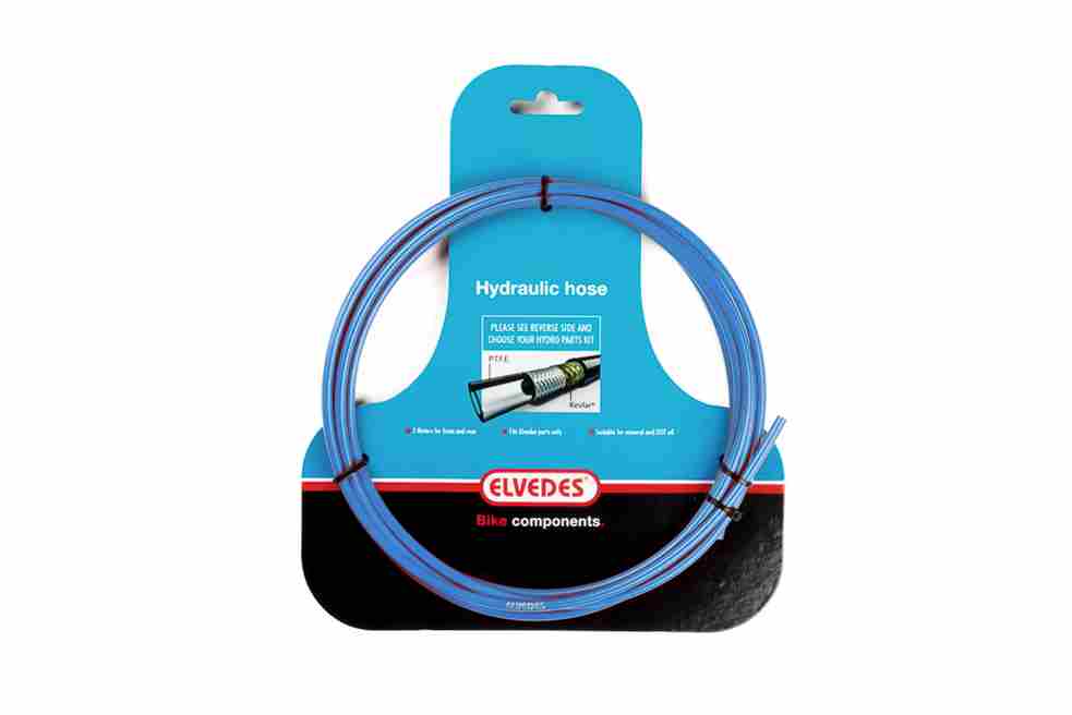 Latiguillo hidráulico Elvedes Universal ø2.3 mm Shimano SM-BH59, Mineral y DOT, Azul 3m