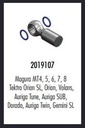 Junta tórica Elvedes para Banjo Magura MT4, 5, 6, 7, 8 Tektro Orion SL, Orion, Volans, (Bolsa 20x)