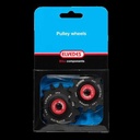 Roldanas Poleas de Cambio Elvedes con Rodamientos CERÁMICOS 1x12+1x14 (SRAM Red/Force ETAP 12v)