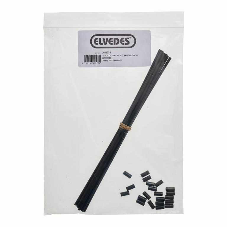 KIT de Funda de Cambio Superestrecha Ø3.5mm Elvedes para (10x 24cm+ 20 topes)