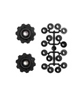 Roldanas Poleas de Cambio Elvedes con Rodamiento Sellados 2X10 dientes Universales (ad, a 7v,8v,9v)