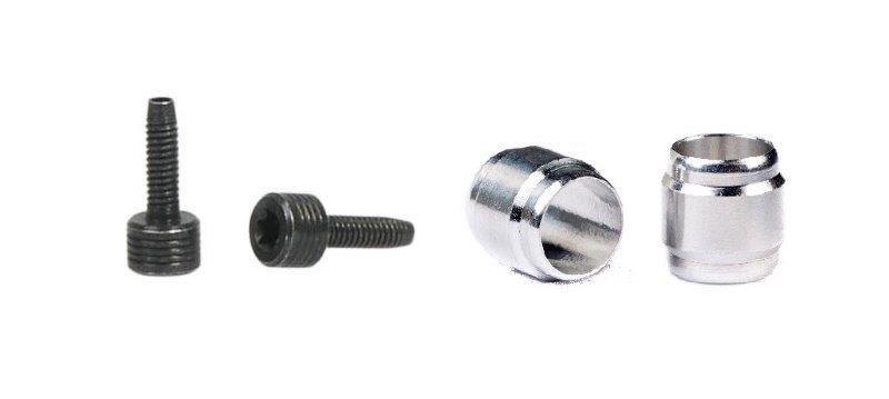 Set de pin y oliva Elvedes para freno hidráulico HP4000 Elvedes (2 pin+2 olivas)