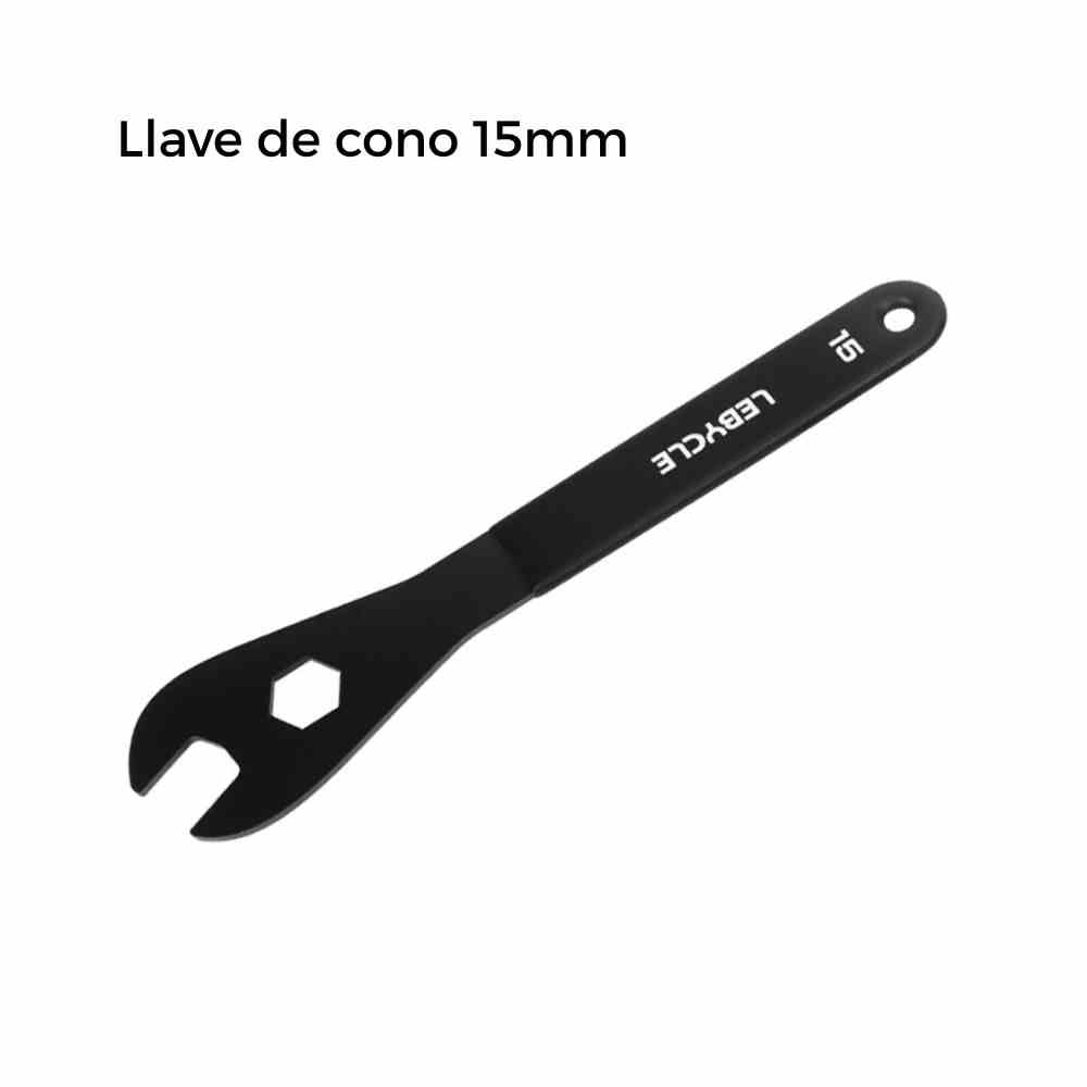 LEBYCLE Llave de cono 15mm