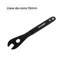 LEBYCLE Llave de cono 15mm