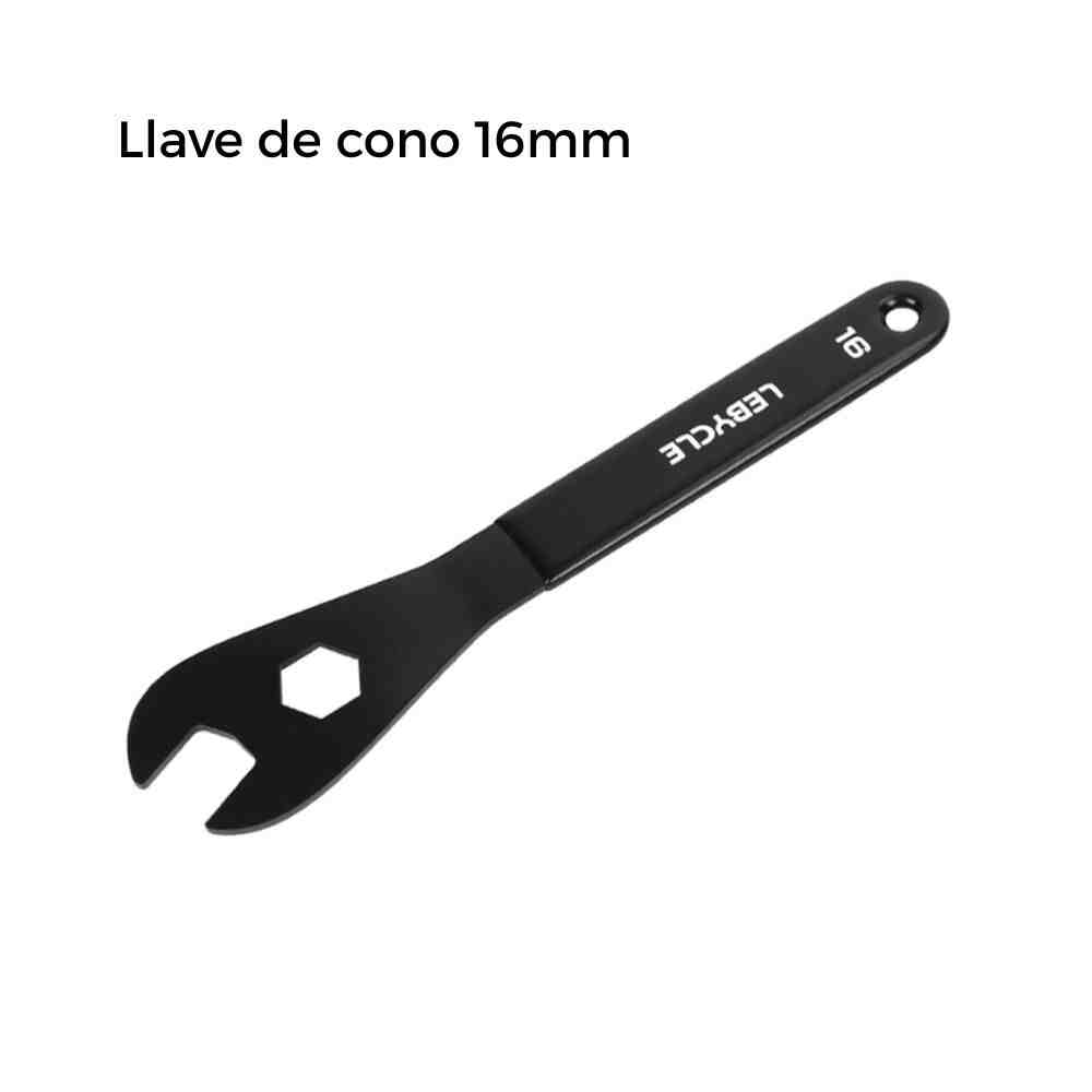 LEBYCLE Llave de cono 16mm