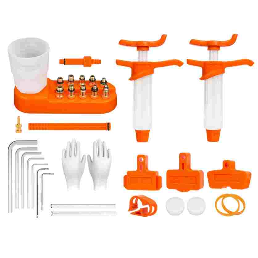 LEBYCLE Kit de purga universal para frenos hidráulicos H11