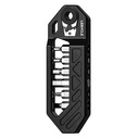 LEBYCLE Llave de carraca portátil premium RW03 con 11 puntas y estuche.