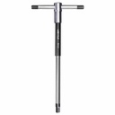 LEBYCLE Llave Allen en T profesional de 8 mm con casquillo giratorio, eje de acero Cr-V
