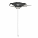 LEBYCLE Llave Allen 2 mm en T de punta redondeada, eje en acero Cr-V, mango ergonómico antideslizant