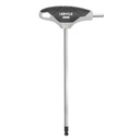 LEBYCLE Llave Allen 8 mm en T de punta redondeada, eje en acero Cr-V, mango ergonómico antideslizant