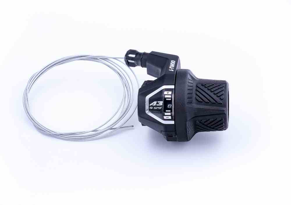 Mando cambio Grip Shift 8v, derecho, compatible Shimano, L-TWOO, Sin caja