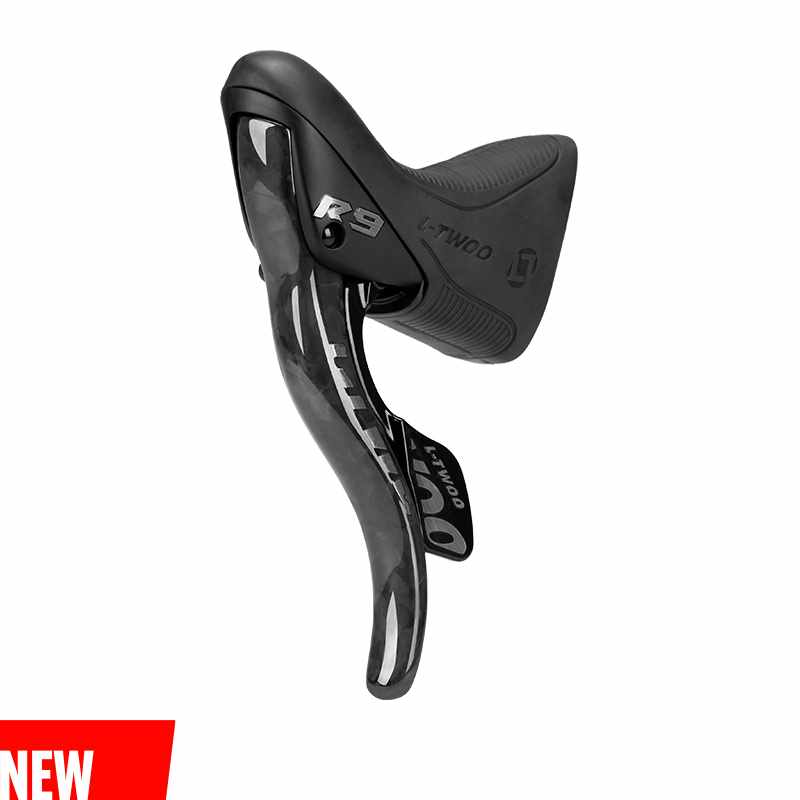 Palanca izquierda desviador carretera 2x11v, compatible Shimano, L-TWOO, Sin caja