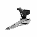 Desviador 2x8v, abrazadera alta 34,9/3,8mm, tiro inferior, compatible Shimano, L-TWOO, Sin caja
