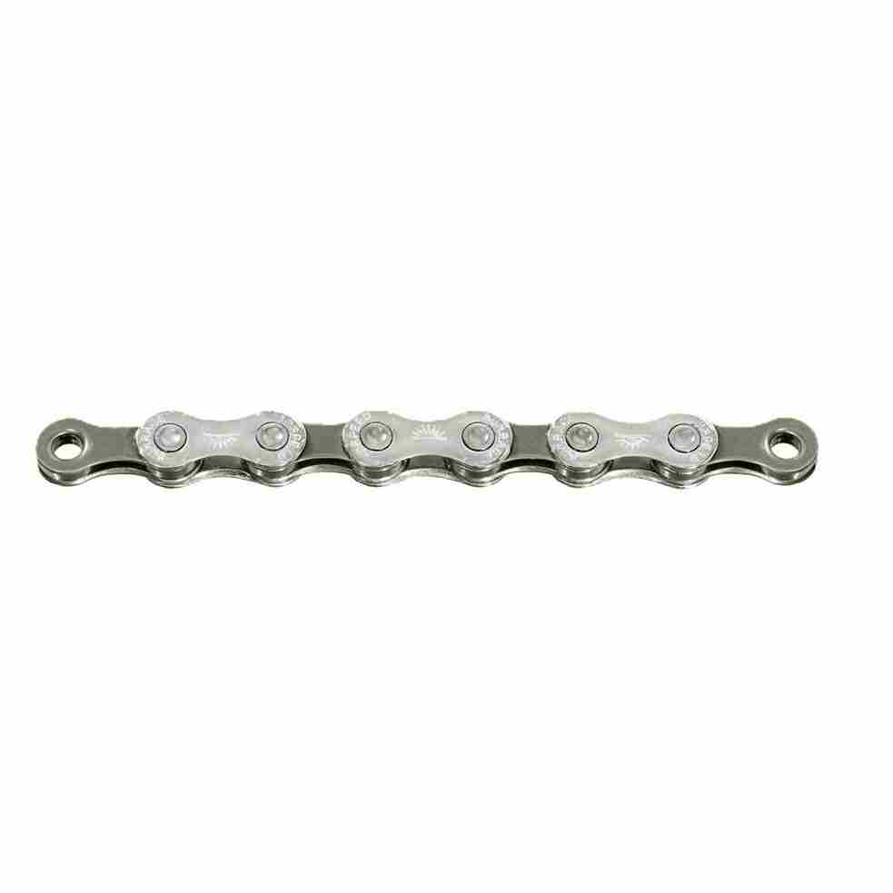 Cadena Sunrace 10v plata/gris