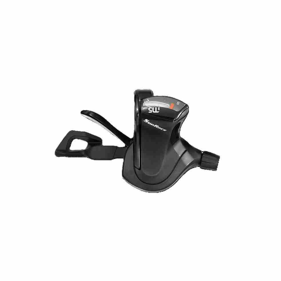 Mando derecho Sunrace m5 MTB 8v, ventana indicador piñón